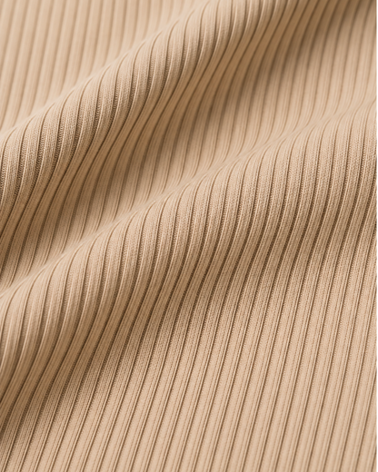 Wide Strapped Ribbed Tank