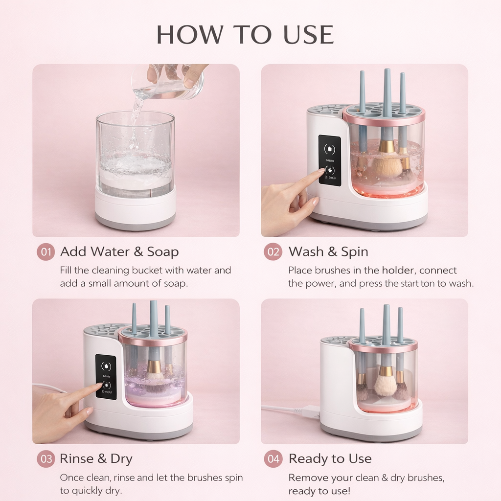 Faynt Makeup Brush Cleaner